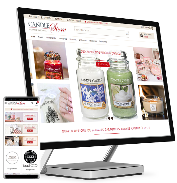 Website Candle Store
